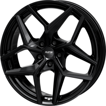 ALU Platišče PLATIN P 128 7,5x18 BLACK PLATIŠČA